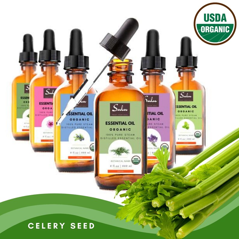 Celery Seed Essential Oil100 Pure and Natural Organic Etsy