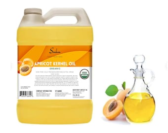 4 Lbs Fresh Organic Apricot Kernel oil cold pressed 100% pure oil from