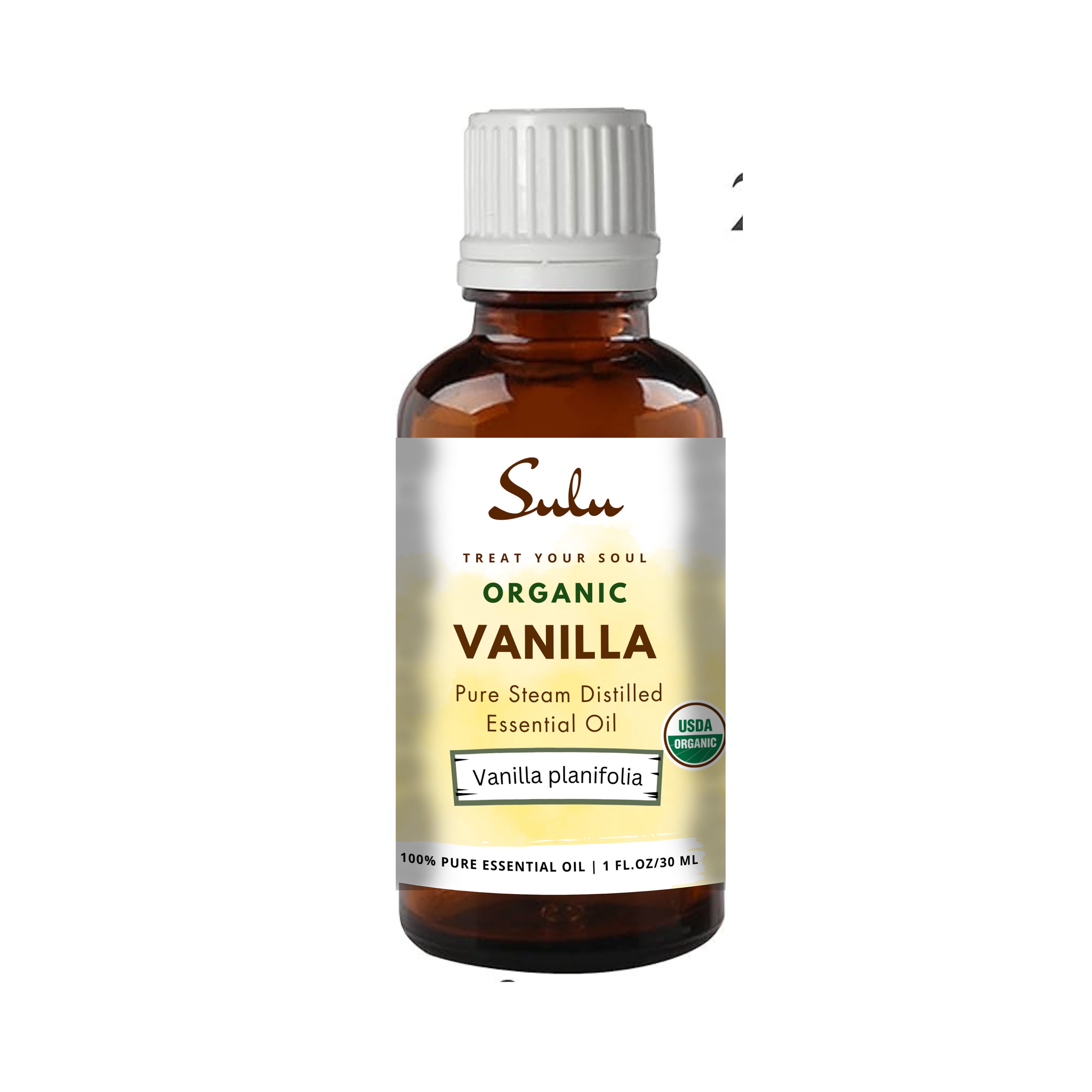 Essential Oils, Vanilla in Jojoba Oil, 1 fl oz (30 ml)