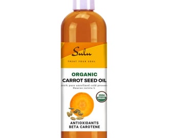 100% Pure  Carrot Seed Oil Certified Unrefined Carrier Oil