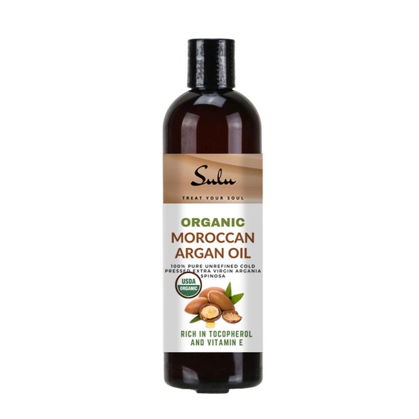 Cold pressed VIRGIN UNREFINED Moroccan Argan Oil organic 100% pure oil from 4 oz(118 ml) up to 7 lbs