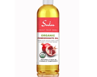 USDA Organic Cold Unrefined Pressed Pomegranate Seed Oil All Natural