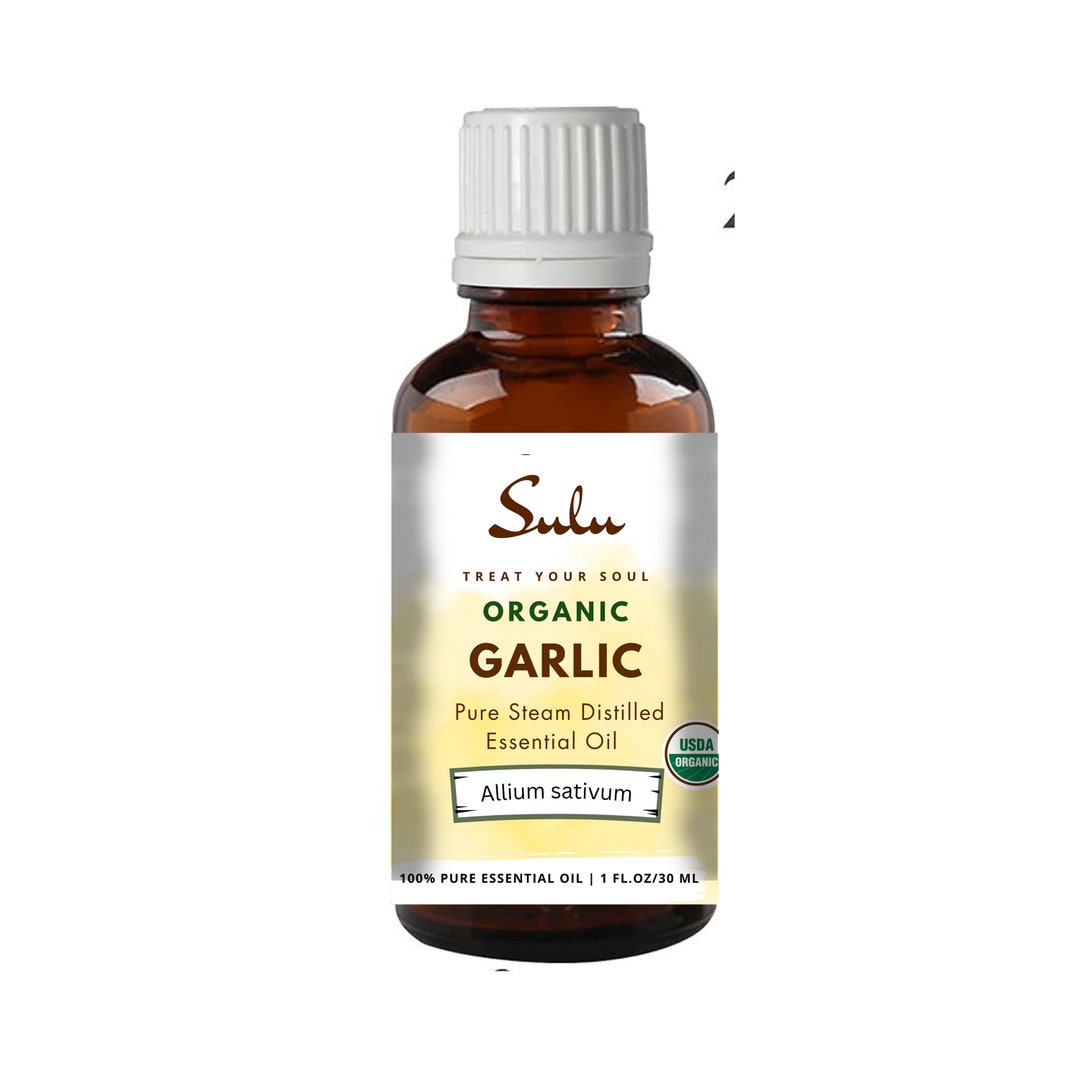 100 Pure and Natural Organic Garlic Essential Oil Etsy