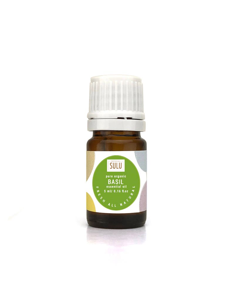 Pure Organic High Quality Therapeutic Grade Basil Essential Oil image 6