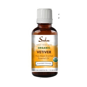 Organic Vetiver Essential Oil 100% Pure and Natural