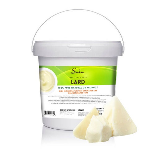 100% Pure Grass Fed Pig Lard All Natural