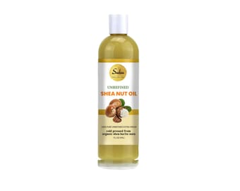 Cold Pressed Unrefined  African Shea Olien Nut Oil All Natural Premium Quality
