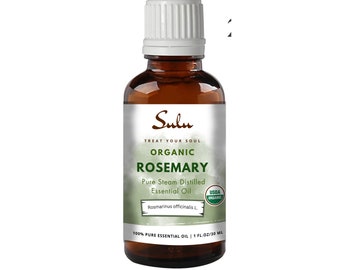 100% Pure and Natural Organic Rosemary Essential Oil