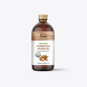 100% pure USDA Organic Cold pressed VIRGIN UNREFINED Moroccan Argan Oil from 4 oz118 ml up to 7 lbs image 1
