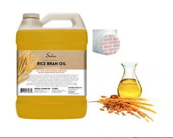 Rice Bran Oil- Cold Pressed Extra Virgin Unrefined