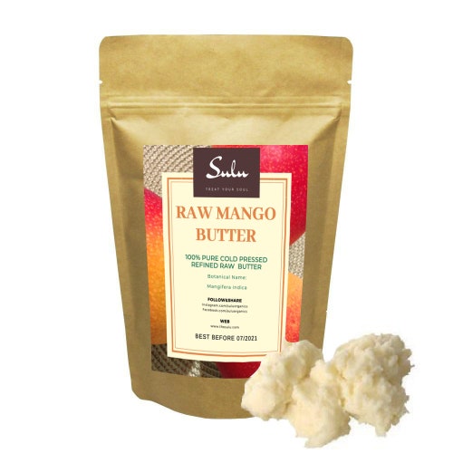 Pure Expeller Pressed Raw Refined Mango Butter All Natural Etsy
