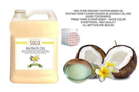 7 Lbs Tahitian Monoi Oil All Natural Tahitian Tiare Flower Etsy
