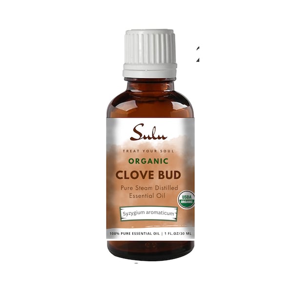 Clove Bud Essential Oil- 100% Pure USDA Organic Therapeutic Grade
