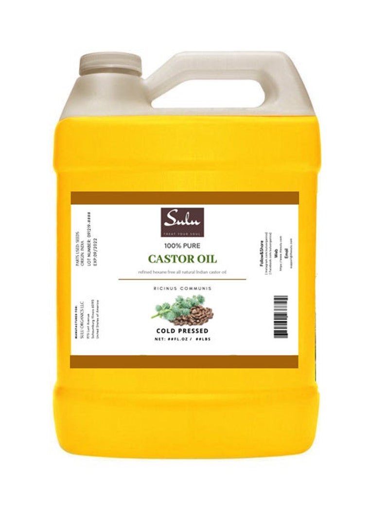 4 Lbs64 Fl.oz 100 Pure Hexane Free Castor Oil From First Etsy 4 Lbs64 Fl.oz 100 Pure Hexane Free Castor Oil From First Etsy