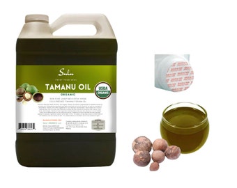 4 libras de aceite de Tamanu- Foraha de alta calidad 100% puro orgánico virgen sin refinar