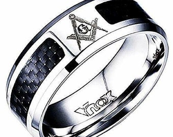 Inception Pro Infinite Idea Regalo Anello Massonico Uomo Loggia Massone Argento Compasso Squadra Fascia Inception Pro Infinite Idea Regalo Anello Massonico Uomo Loggia Massone Argento Compasso Squadra Fascia
