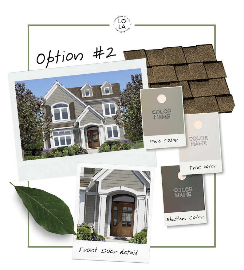 GRAY Exterior House Paint Ideas Color Combinations custom House