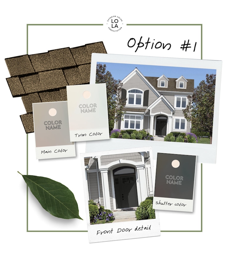 GRAY Exterior House Paint Ideas Color Combinations custom House