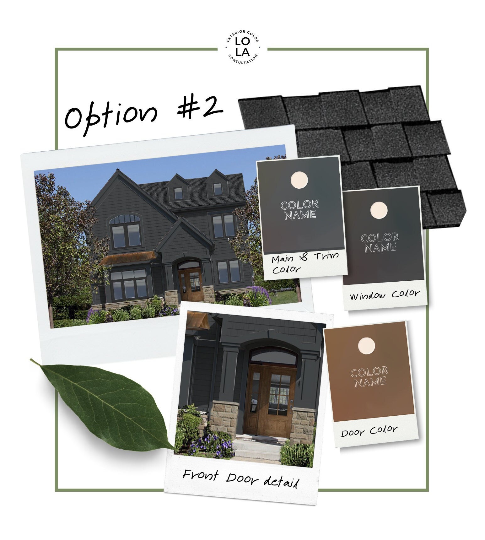 BLACK Exterior Paint Color Combinations Modern Farmhouse Custom House