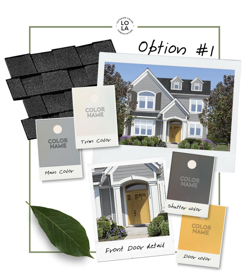 GRAY Exterior House Paint Ideas Color Combinations custom House