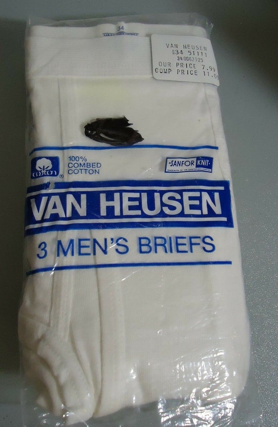 Vtg mens white briefs - Gem