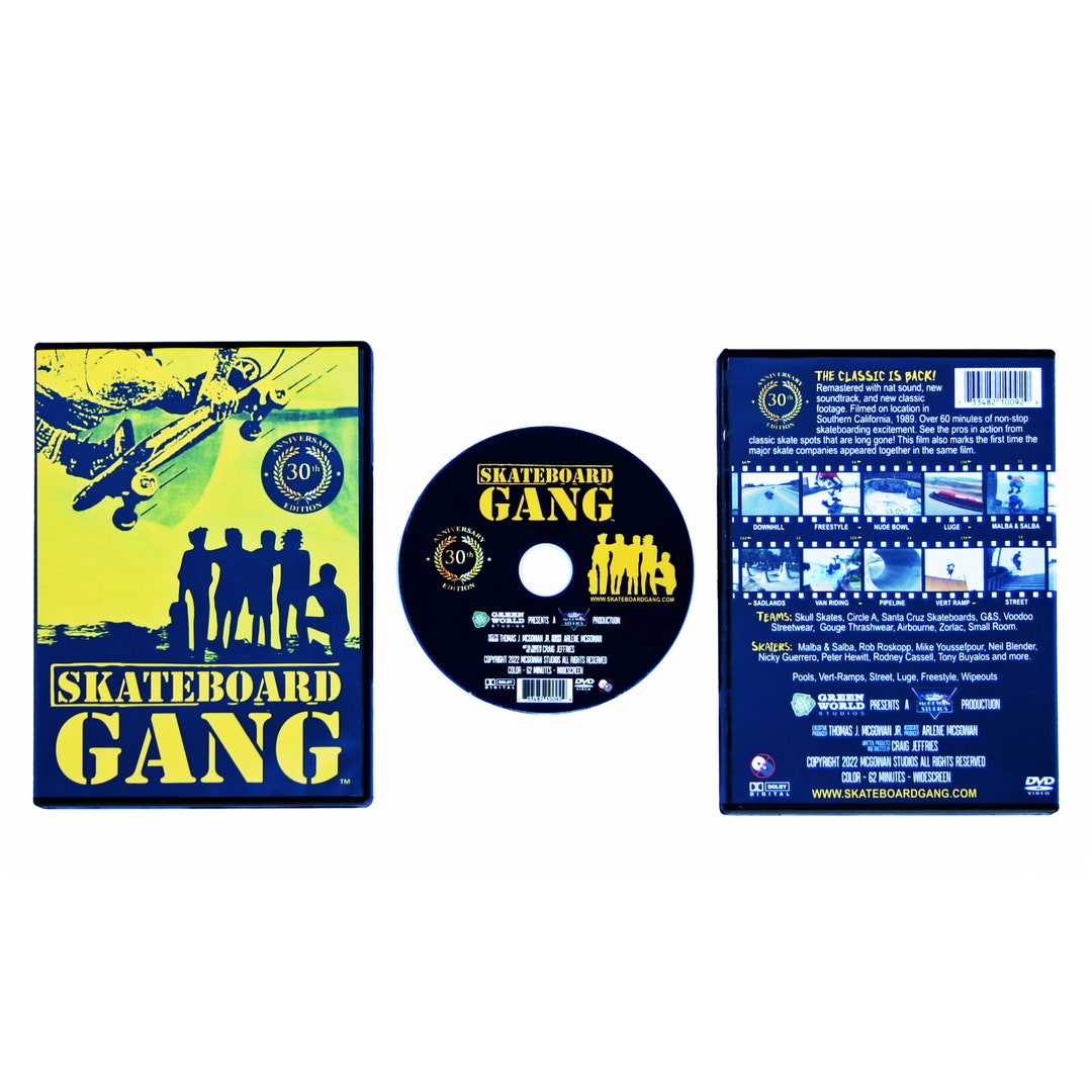 Skateboard Gang 30th Anniversary Edition DVD | New Skateboarding