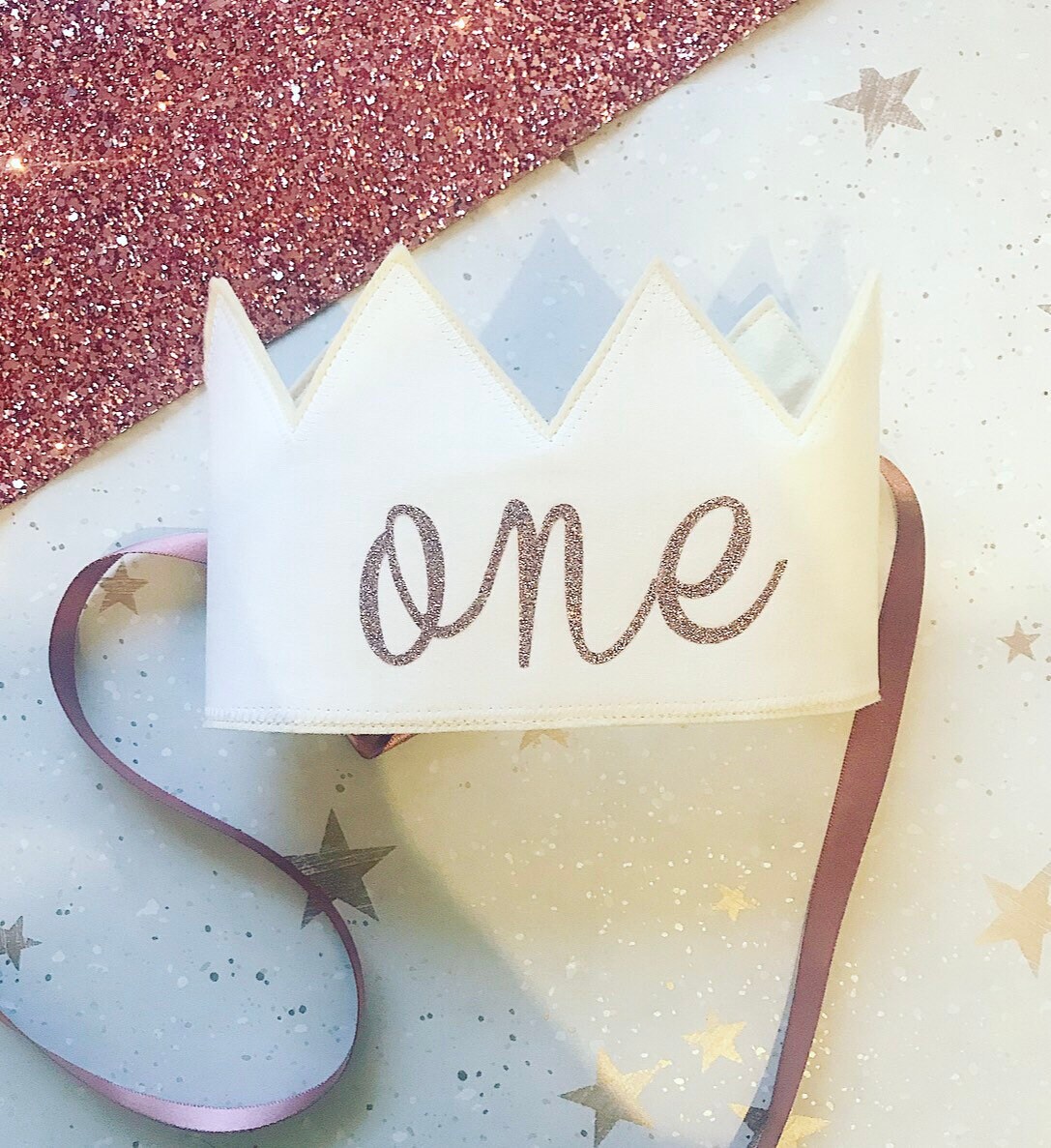 Birthday crown / one crown / first birthday crown | Etsy