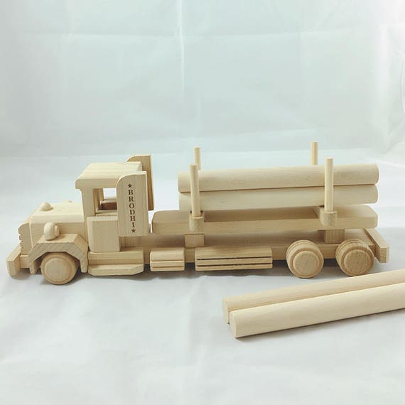 personalised toy truck