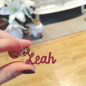 Wooden Place Names, Wine Glass Charms, Wedding Place Cards, Wood Wedding Favour, Laser Cut Names, Hen Party Gift, Name Keyring image 8