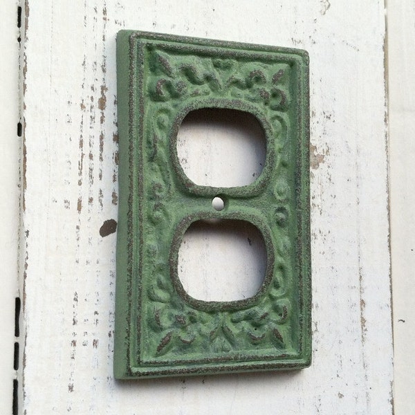 Cast Iron Outlet Cover Etsy