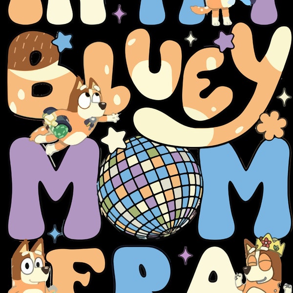 BLUEY -In Bluey Mom Era- PNG