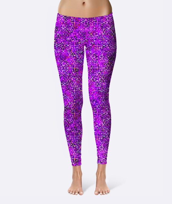 Pink Designer Super Soft Leggings Batik 