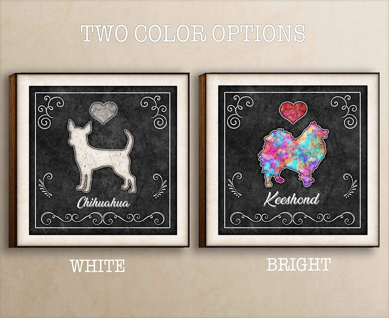 Swedish Vallhund Dog Chalk Art Mounted Print by Dan Morris Etsy