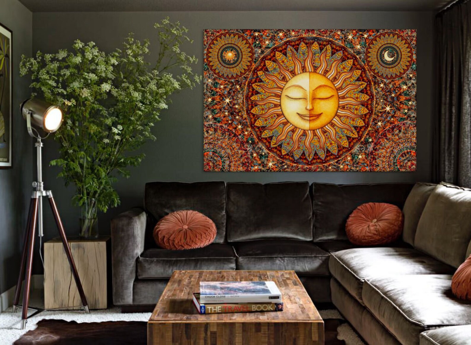 Tapestry Healing Sunshine Celestial Tapestry Wall Hanging by Etsy