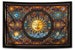 Sunshine Healing Celestial Tapestry Wall Hanging by Dan Morris, celestial tapestry, washable, Choose size, inspirational  gift, soft fabric 