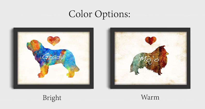Choose size Cardigan Welsh Corgi Framed Watercolor Art Print by Dan Morris Personalized Two Color Options Black or White Frame,\u00a9Dan Morris