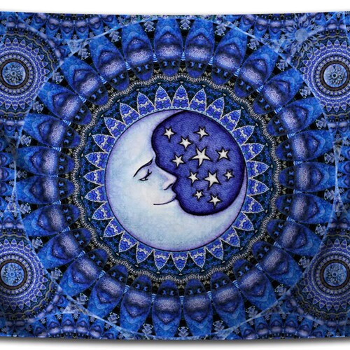 Sunshine Healing Celestial Tapestry Wall Hanging by Dan - Etsy