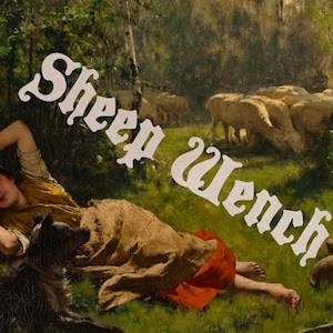 Ensemble de cartes postales The Wench (paquet de 4)