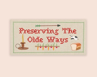 Preserving the Olde Ways Bumper Sticker