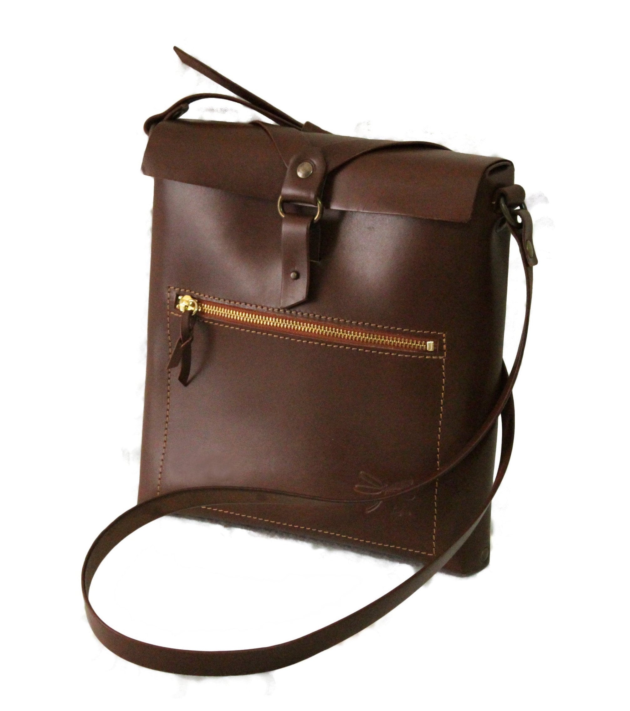 Leather bag for men ipad bag tablet designed by Ludena Etsy