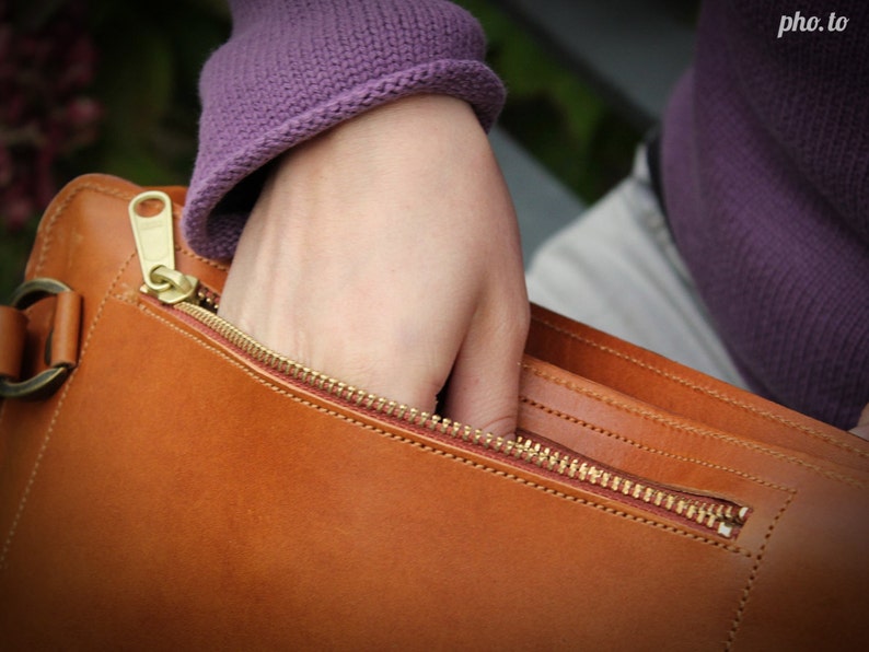 Bag Computer. Leather Backpack Handmade. Etsy