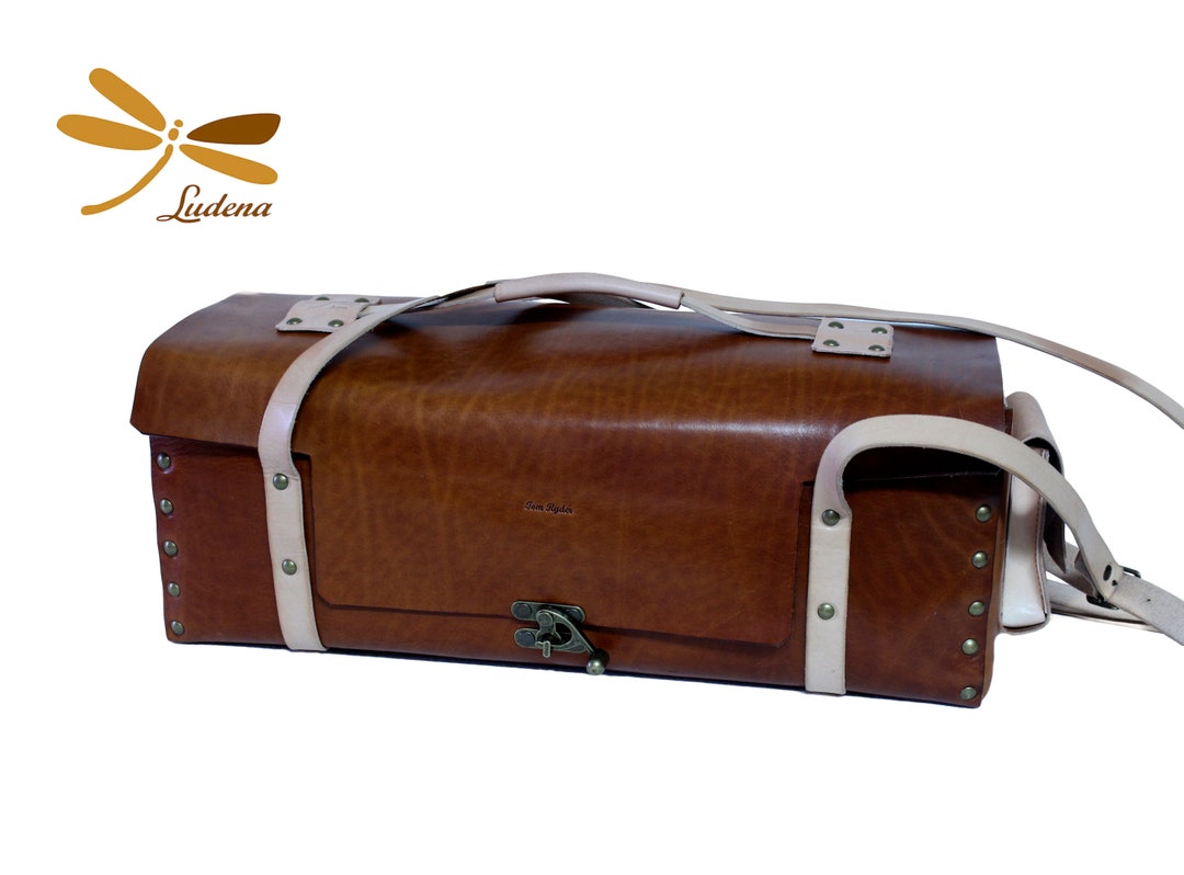 Custom Leather Bag for Blacksmith's Tools. Customized Measurements