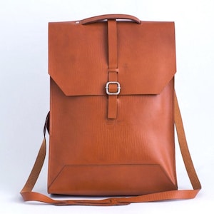 Sac messager pour homme en cuir marron pour MacBook, cadeau personnalisé, livraison gratuite