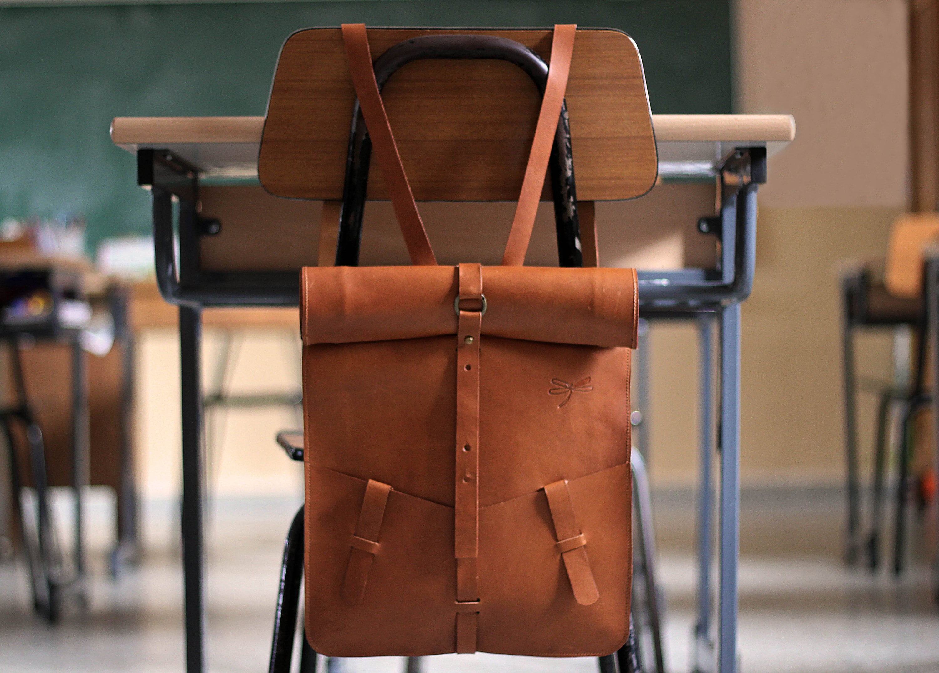 Handmade Leather Backpack, Classic Backpack