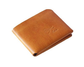 Leather Wallet, Minimal wallet. Complete for credit cards and cash. Convenient and simple wallet, without seams or rivets.