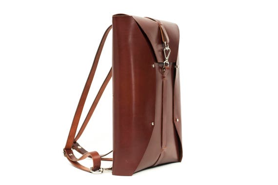 Sid Vain Daybag Knapsack Buffalo Leather Sam Tan Backpack Shoulder Bag Leather Bags Laptop Bags Travel Bags Suitcases Mybagfactory