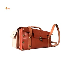 Leather tool bag custom durable, handmade, free shipping