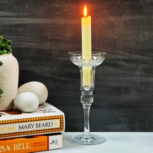 Candlestick Criss Cross Pattern Crystal Single Light