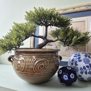 Indoor Planter Studio Pottery Truro Barry Huggett Signed