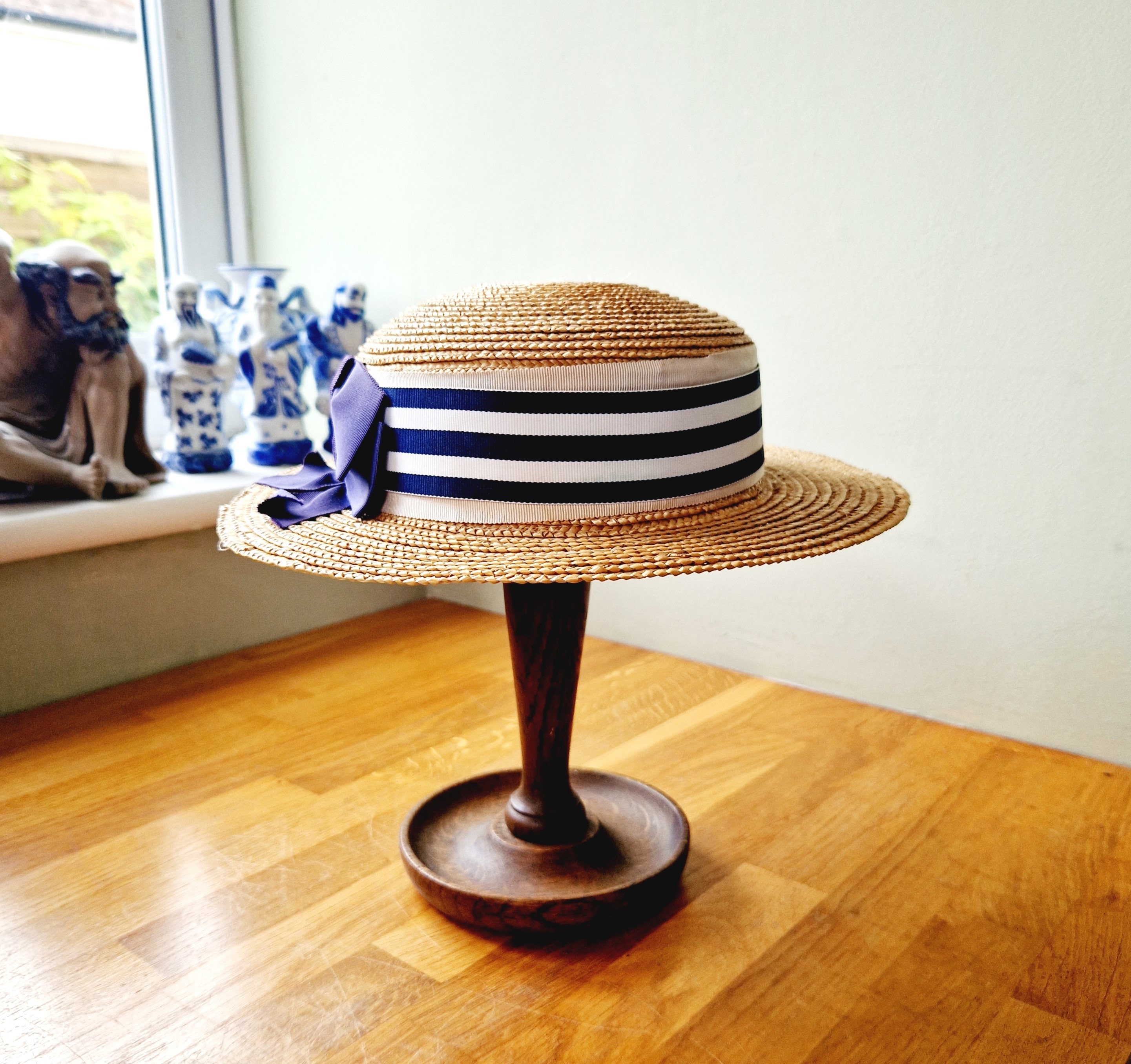 Laura Ashley Summer And Rose Ashley Straw Hat Vintage Laura 